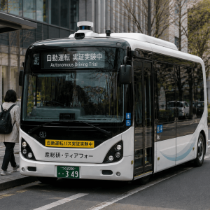 Japon : des bus publics sans conducteur testés dès 2027